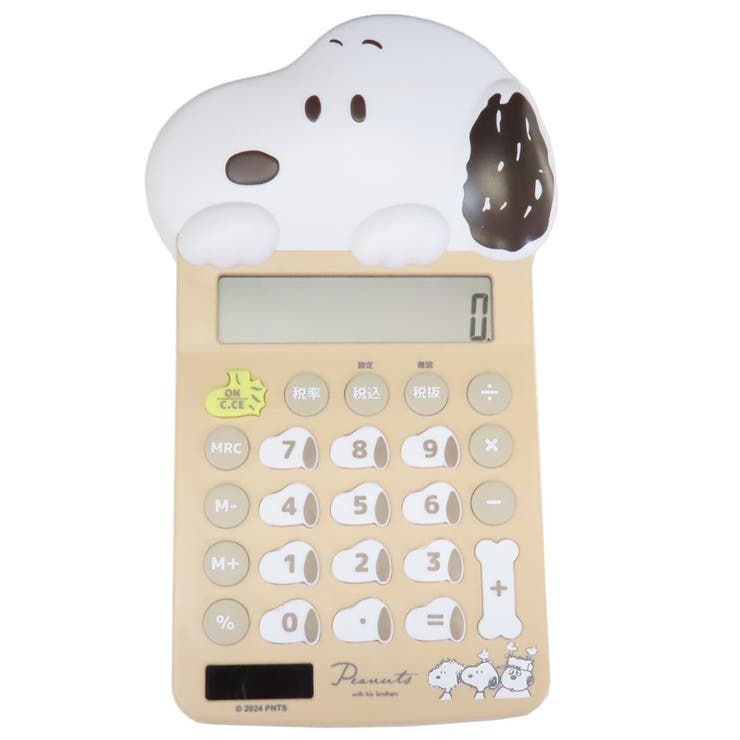 スヌーピー 電卓 マスコット電卓 | cinemacollection | 詳細画像1 