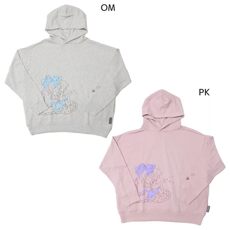 水森亜土 フーディー リラックスパーカー[品番：BREW0162093