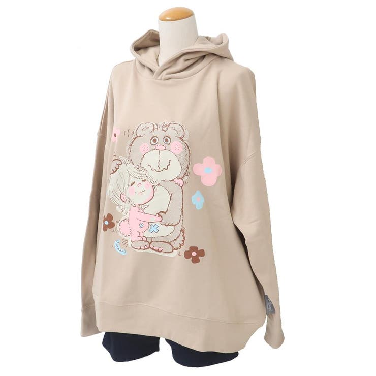 お買い得商店街 水森亜土 リラックスパーカー[品番：BREW0162094 フーディー Tシャツ・アパレル