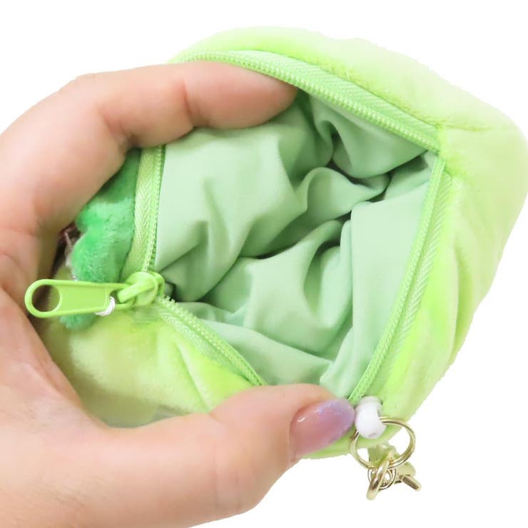 ガチャピン＆ムック 定期入れ＆小銭入れ リール付きぬいぐるみパス