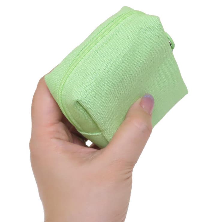 ガチャピン＆ムック ミニポーチ カラビナ付きミニポーチ[品番