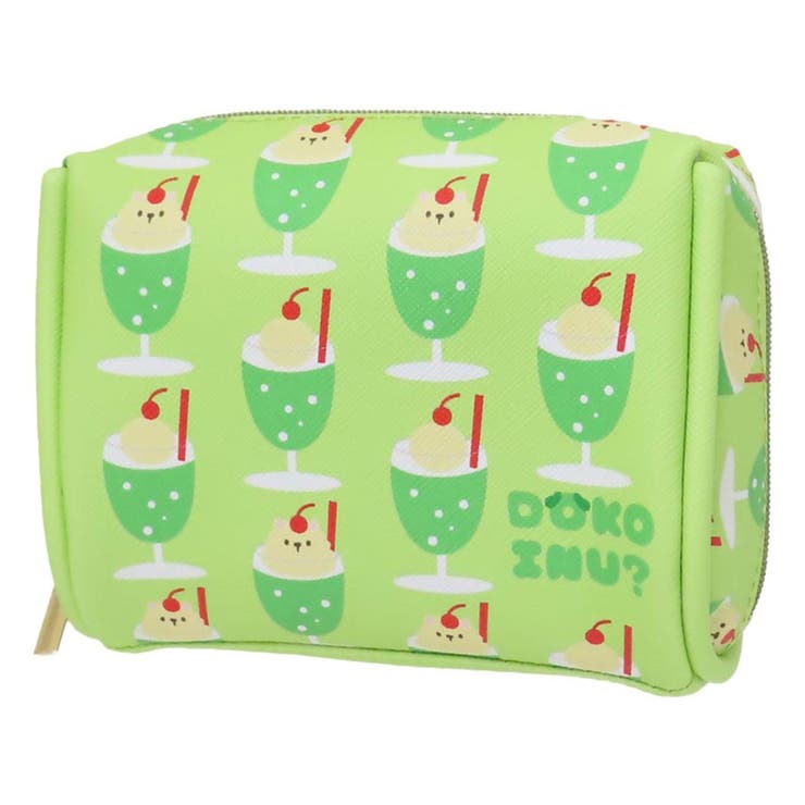 コスメポーチ 化粧ポーチ ドコイヌクリームソーダ | cinemacollection | 詳細画像1 