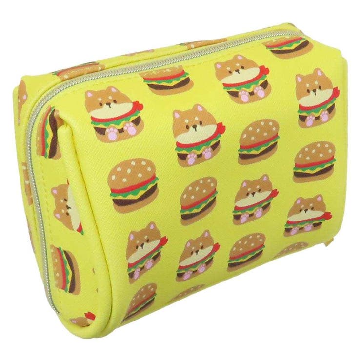 コスメポーチ 化粧ポーチ ドコイヌハンバーガー | cinemacollection | 詳細画像2 