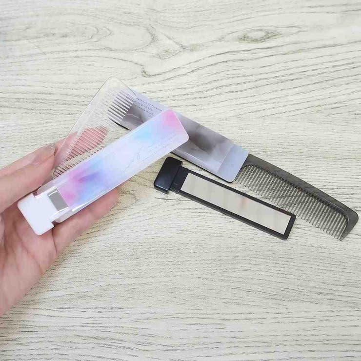 マーブルコスメ 手鏡＆くし スライドミラー＆コーム | cinemacollection | 詳細画像2 