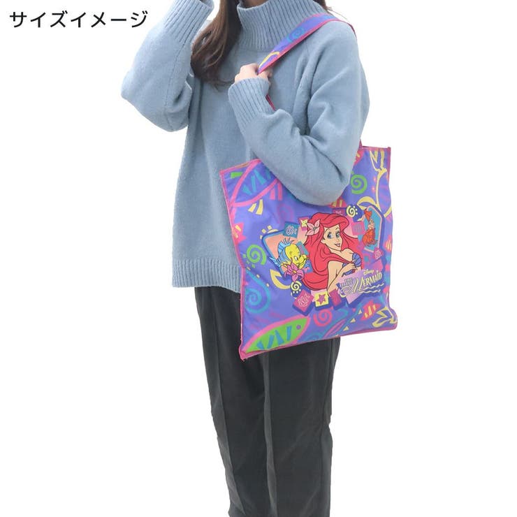 リトルマーメイド トートバッグ フラットトートバッグ | cinemacollection | 詳細画像4 
