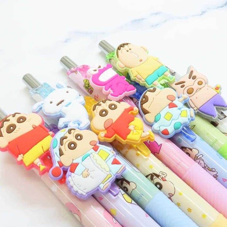 クレヨンしんちゃん カラーペン マスコット付きゲルペン | cinemacollection | 詳細画像3 