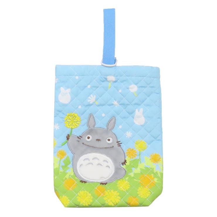 となりのトトロ シューズバッグ たんぽぽ畑とトトロ | cinemacollection | 詳細画像1 