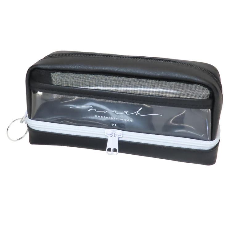 ペンケース メッシュボトムポケットペンポーチ ノースノスタルジック | cinemacollection | 詳細画像1 