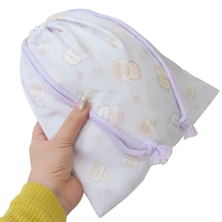 ふんわりねころん 巾着袋 巾着M | cinemacollection | 詳細画像2 