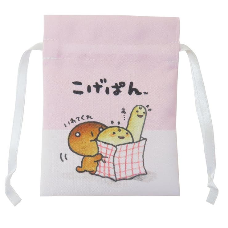 こげぱん ミニ巾着袋 豆巾着 | cinemacollection | 詳細画像1 