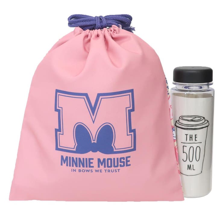 ミニーマウス 巾着袋 きんちゃくポーチ中 | cinemacollection | 詳細画像2 