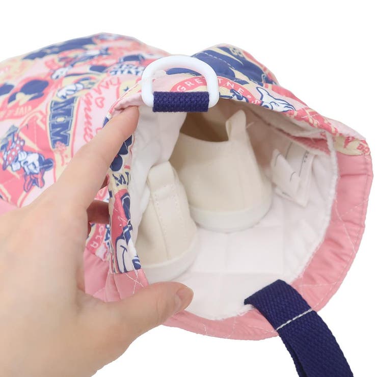 ミニーマウス キルト シューズバッグ | cinemacollection | 詳細画像3 