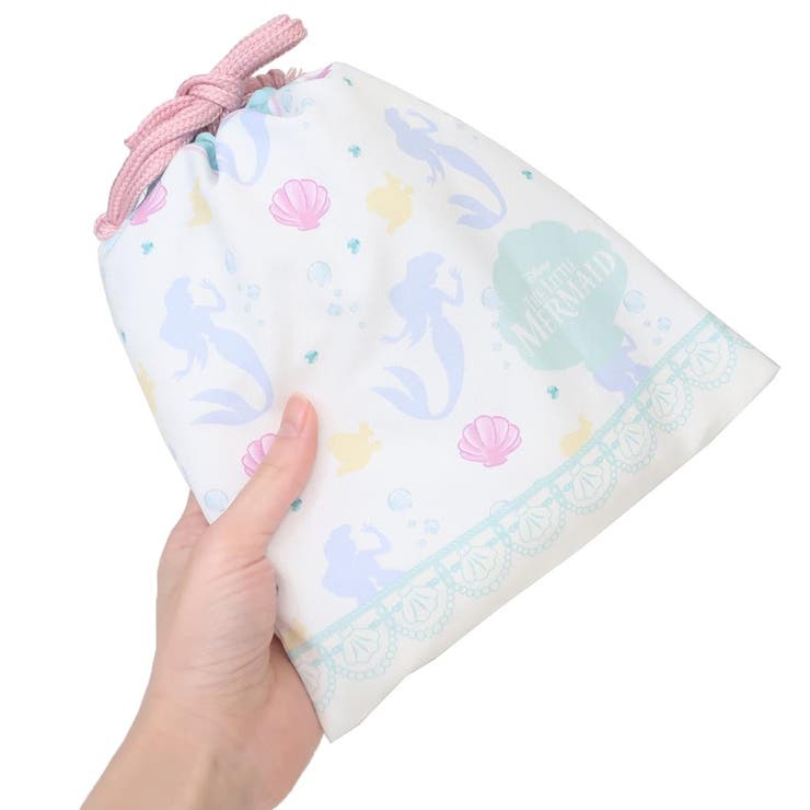 リトルマーメイド 巾着袋 きんちゃくポーチ小 | cinemacollection | 詳細画像2 