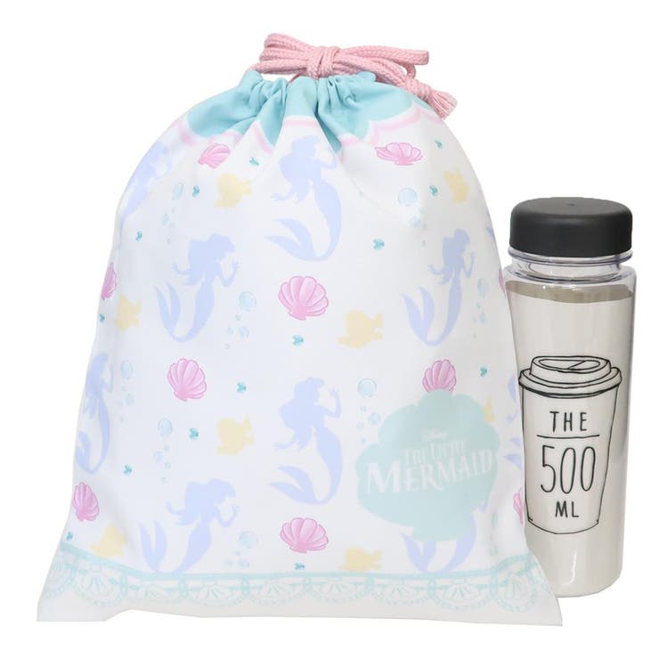リトルマーメイド 巾着袋 きんちゃくポーチ中 | cinemacollection | 詳細画像2 