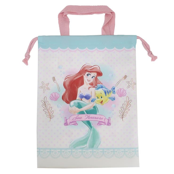 リトルマーメイド 巾着袋 持ち手付き巾着 | cinemacollection | 詳細画像1 