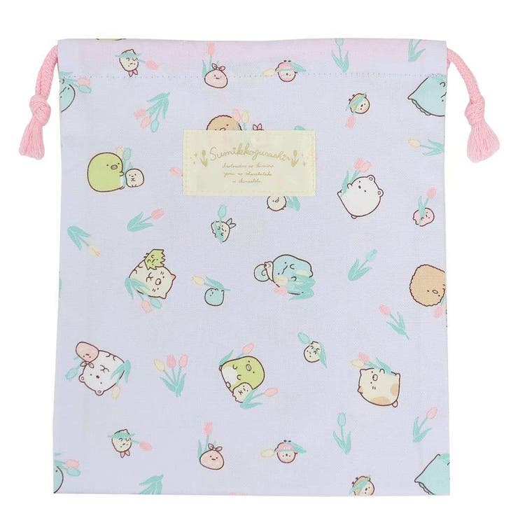 すみっコぐらし 巾着袋 きんちゃくポーチ小 | cinemacollection | 詳細画像1 