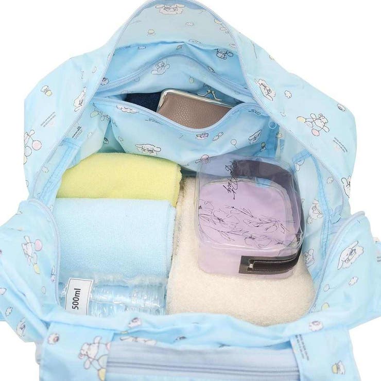 シナモロール 旅行かばん 折りたたみボストンバッグ | cinemacollection | 詳細画像3 