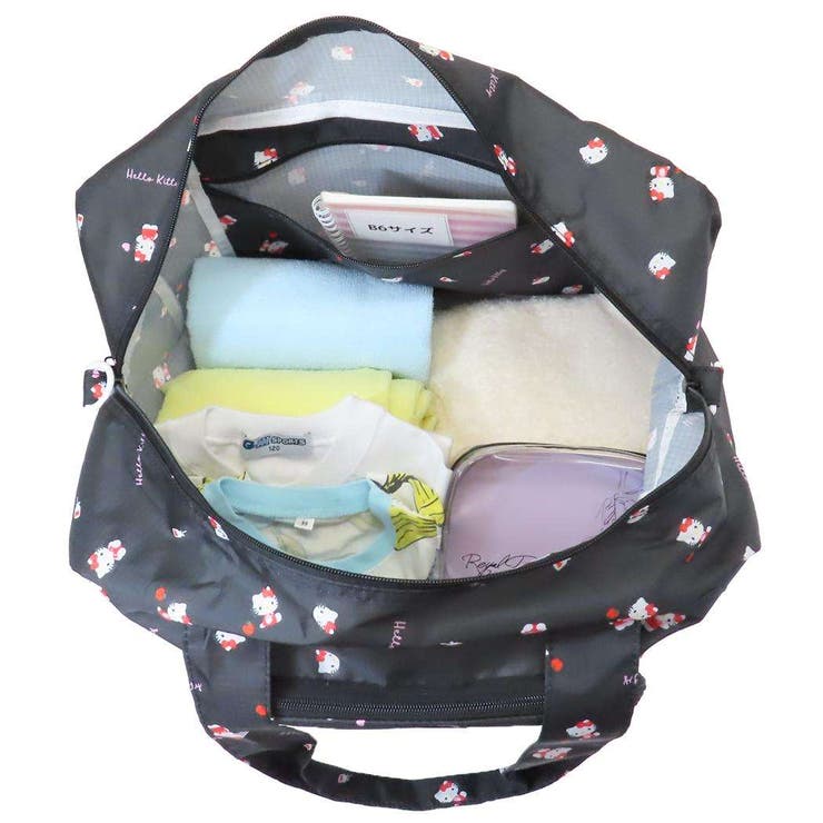 ハローキティ ボストンバッグ 折りたたみボストンバッグ | cinemacollection | 詳細画像3 