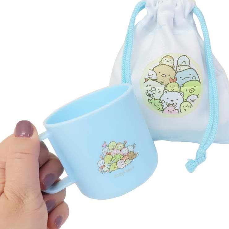 すみっコぐらし 巾着袋 プラコップ＆巾着セット | cinemacollection | 詳細画像2 