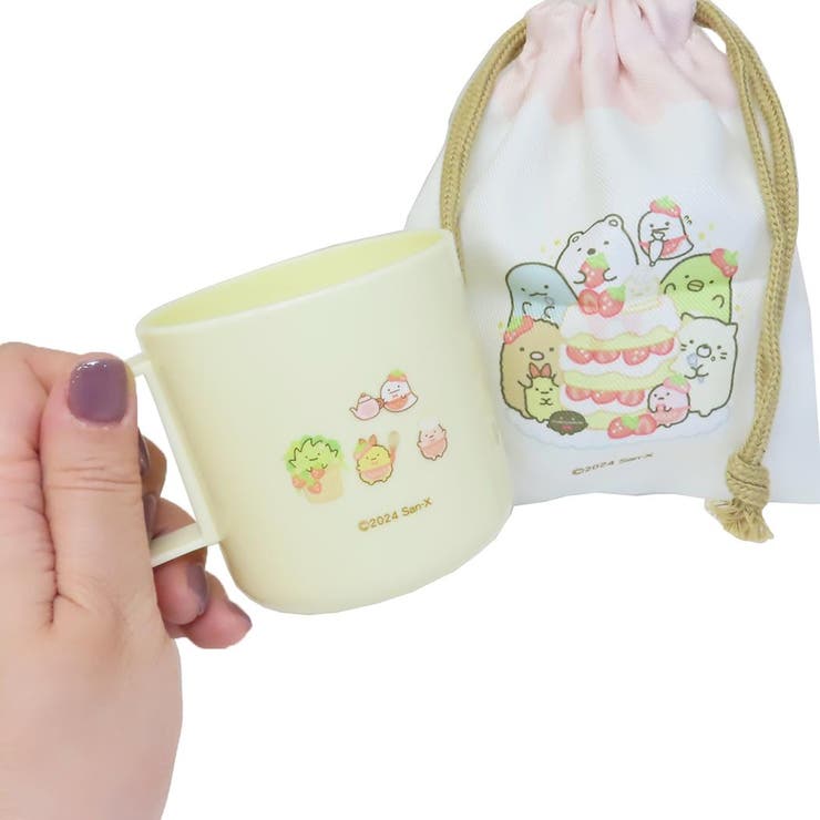 すみっコぐらし 巾着袋 プラコップ＆巾着セット | cinemacollection | 詳細画像2 