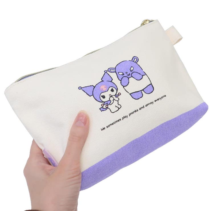 クロミ コスメポーチ 帆布船型ポーチ | cinemacollection | 詳細画像2 