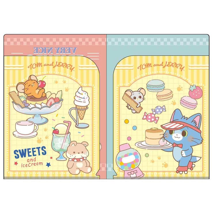 トム＆ジェリー ポケットファイル Ｗポケットクリアファイル | cinemacollection | 詳細画像3 