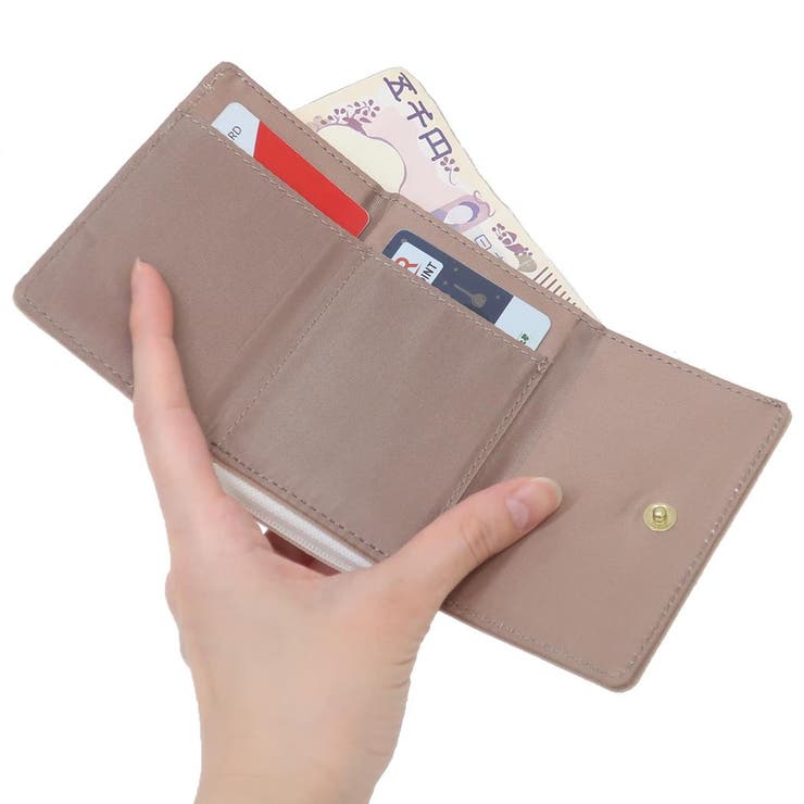 スヌーピー ミニウォレット ファスナー三つ折り財布 | cinemacollection | 詳細画像3 