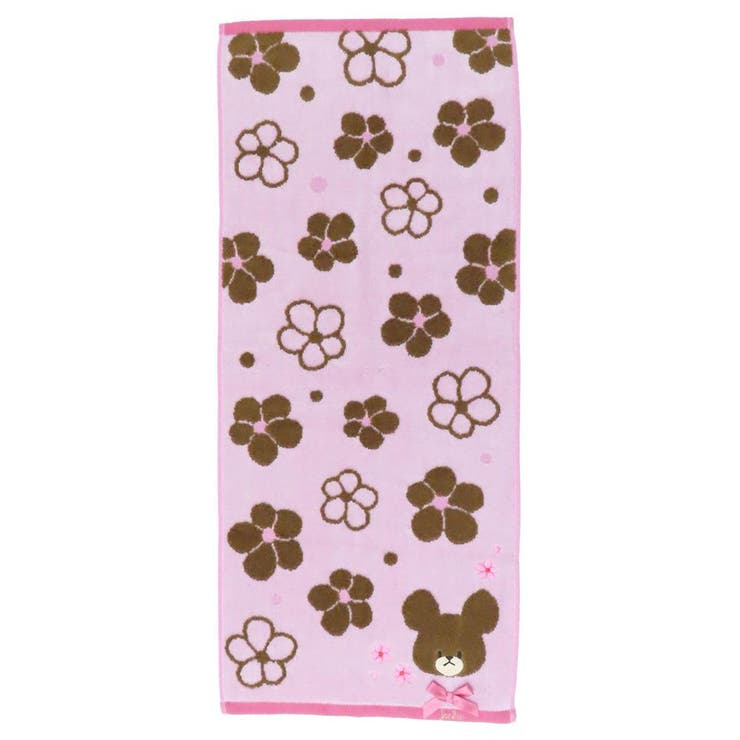 くまのがっこう フェイスタオル シャーリングロングタオル | cinemacollection | 詳細画像1 