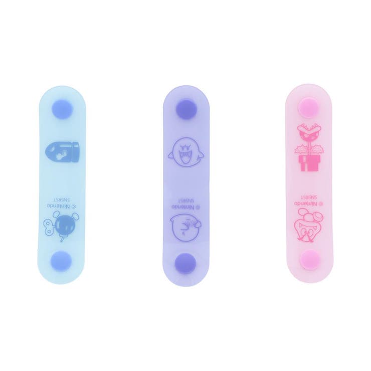 スーパーマリオブラザーズ ケーブルホルダー ケーブルクリップセット | cinemacollection | 詳細画像2 