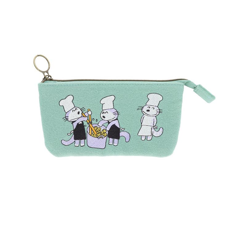 11ぴきのねこ コスメポーチ 刺繍ポーチ | cinemacollection | 詳細画像1 
