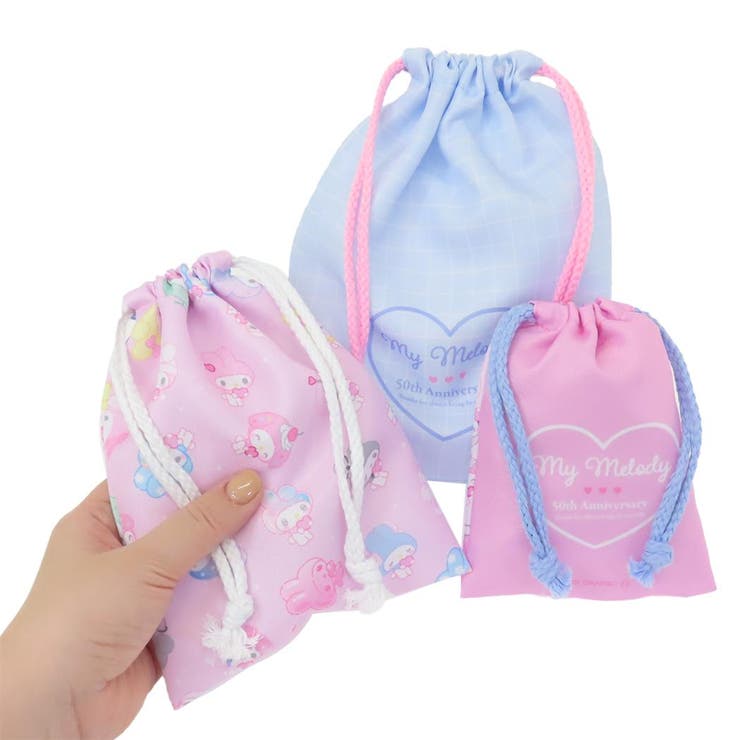 マイメロディ 巾着袋 3P巾着 | cinemacollection | 詳細画像2 