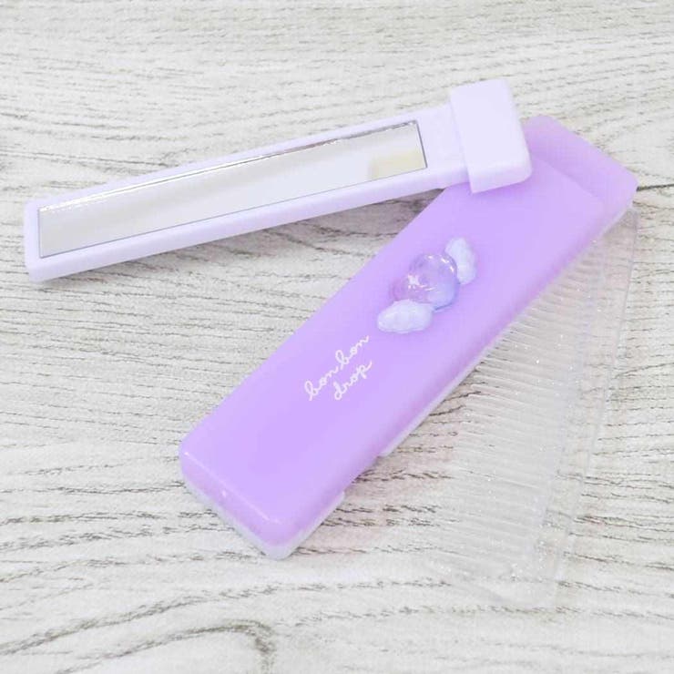 ボンボンドロップコスメ 手鏡＆くし スライドミラー＆コーム | cinemacollection【KIDS】 | 詳細画像4 