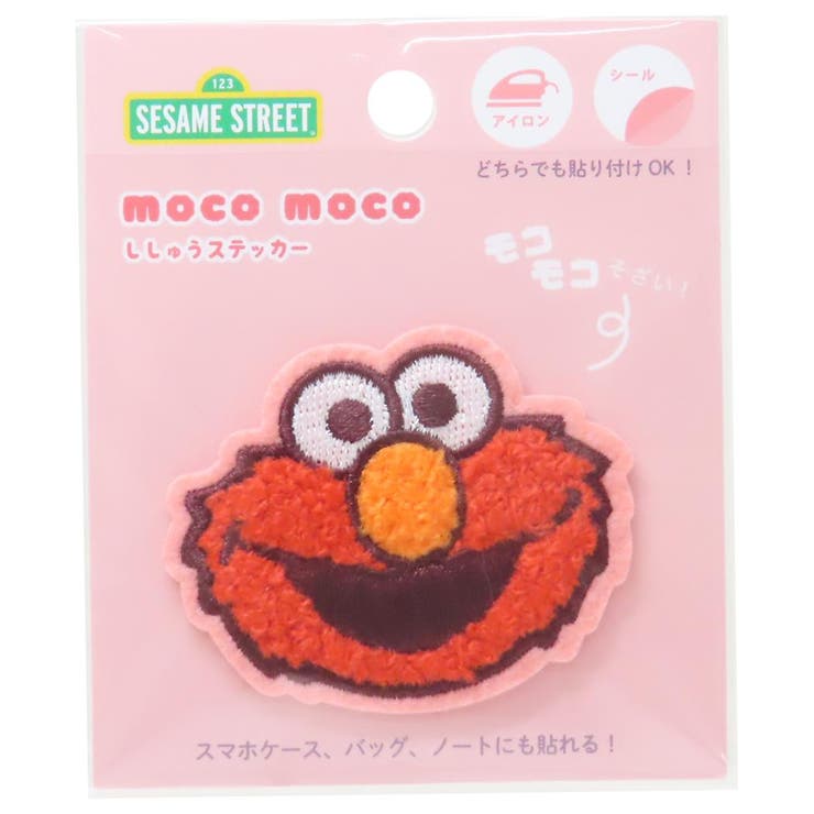 セサミストリート ワッペン モコモコ刺繍ステッカー | cinemacollection | 詳細画像1 