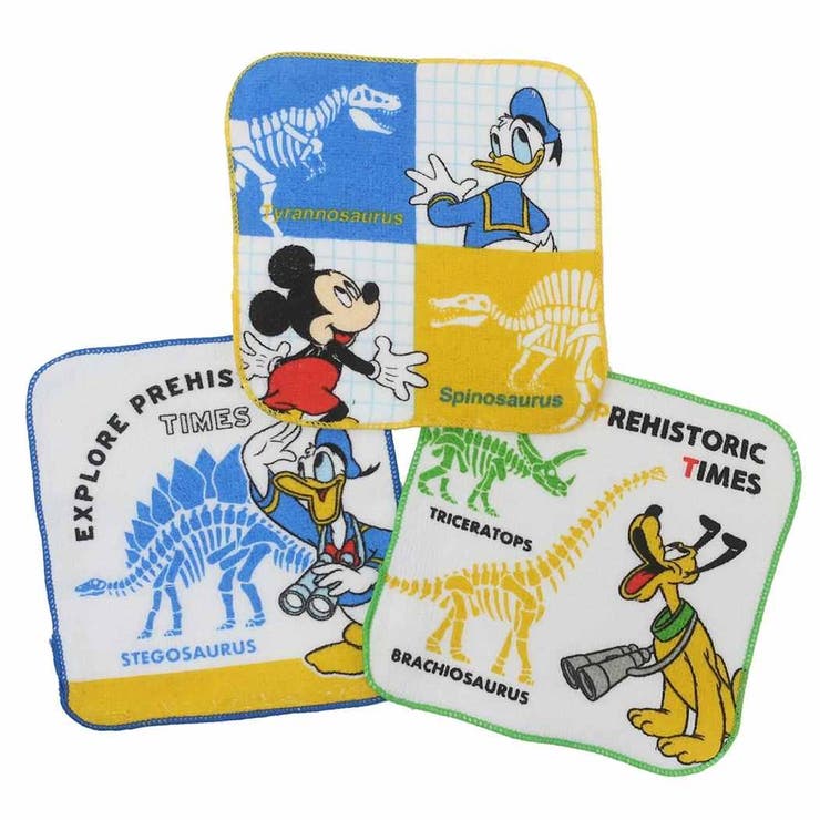 ミッキー＆フレンズ ハンカチタオル プチタオル3枚組 | cinemacollection | 詳細画像1 