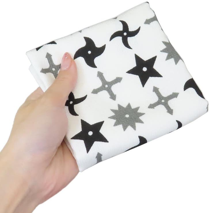 ハンドタオル ふわさらウォッシュタオル 手裏剣 | cinemacollection | 詳細画像3 