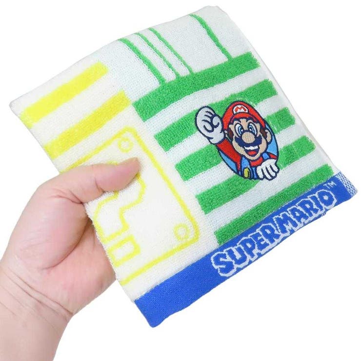 スーパーマリオブラザーズ ハンドタオル ジャガードウォッシュタオル | cinemacollection | 詳細画像3 
