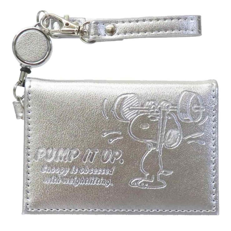 スヌーピー 定期入れ 2つ折りパスケース | cinemacollection | 詳細画像1 