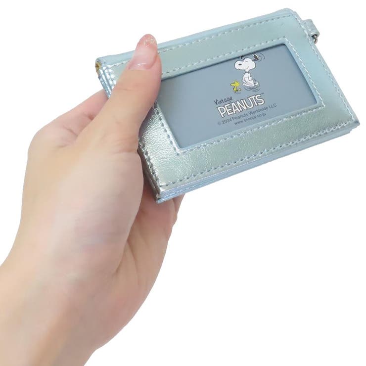 スヌーピー 定期入れ 2つ折りパスケース | cinemacollection | 詳細画像2 