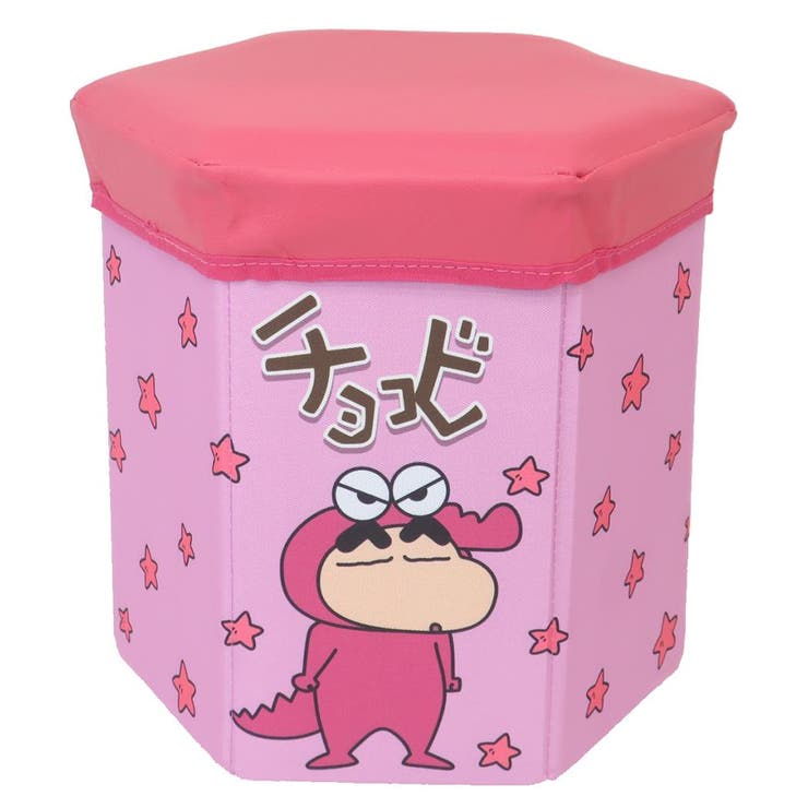 クレヨンしんちゃん 収納ボックス チョコビ折りたたみ収納スツール | cinemacollection | 詳細画像1 