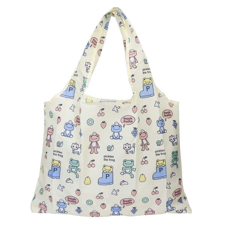 かえるのピクルス エコバッグ 折りたたみショッピングバッグ | cinemacollection | 詳細画像1 