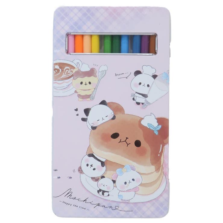色鉛筆 缶ケース入12色色鉛筆 もちもちぱんだ | cinemacollection | 詳細画像1