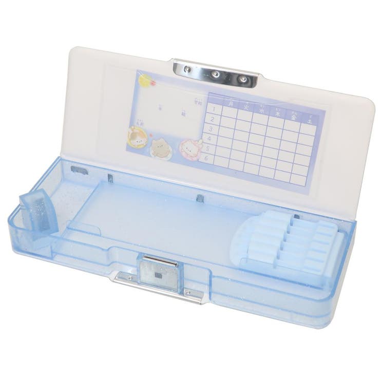 筆箱 コンパクト両面開きペンケース もぐにゃん[品番：BREW0173105