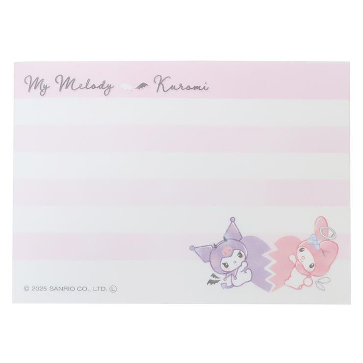 マイメロディ クロミ メモ帳 | cinemacollection | 詳細画像3 