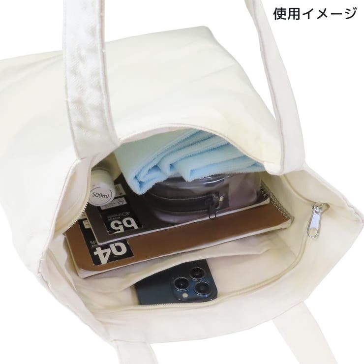 トートバッグ ファスナー付きキャンバストート マツネコ寿司 | cinemacollection | 詳細画像3 