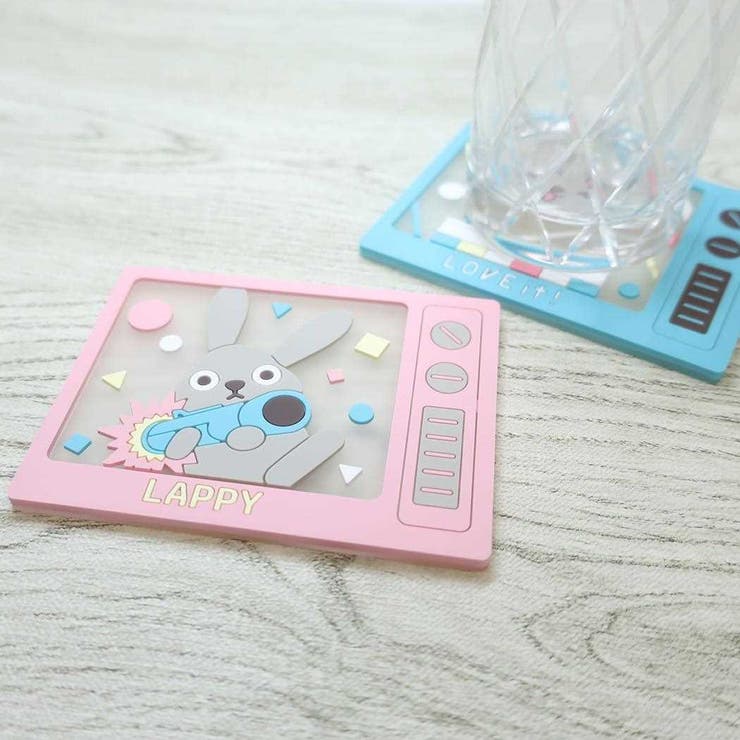 ラッピー テーブルウェア クリアラバーコースター | cinemacollection | 詳細画像2 