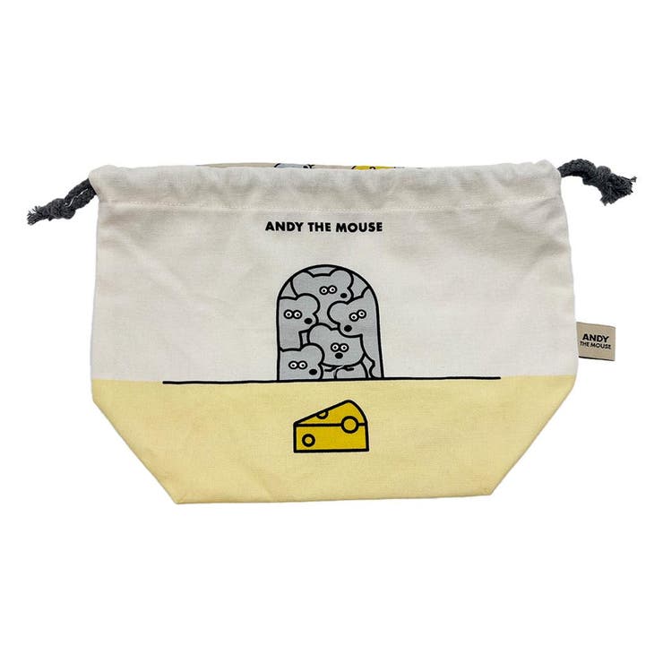 ねずみのANDY お弁当巾着 ランチ巾着 | cinemacollection | 詳細画像1 