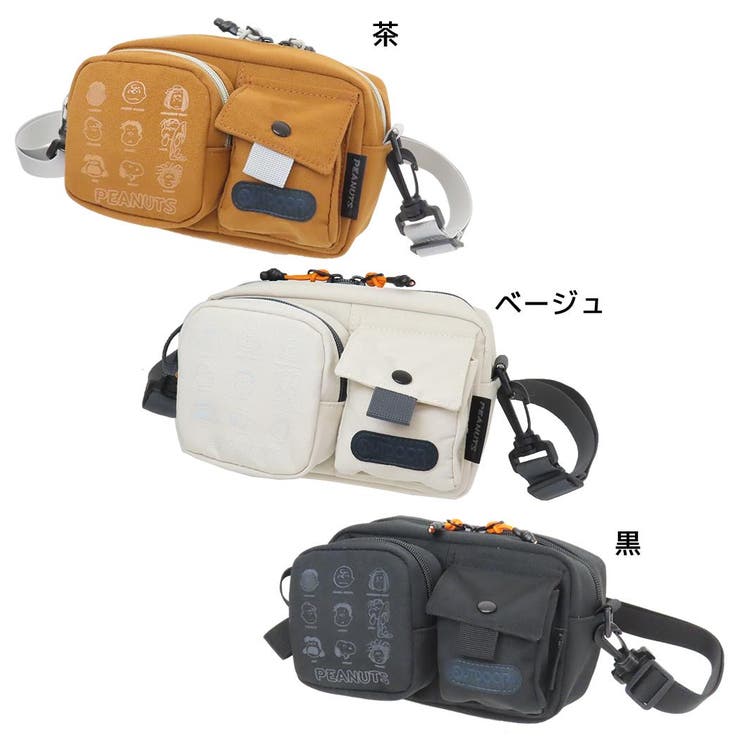 スヌーピーxOUTDOOR 斜め掛けかばん ショルダーバッグ＆コスメポーチ | cinemacollection | 詳細画像1 