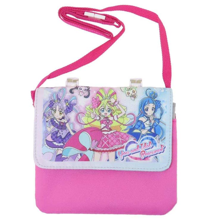 キミとアイドルプリキュア クリップポケット クリップポケットショルダー付き | cinemacollection | 詳細画像1 