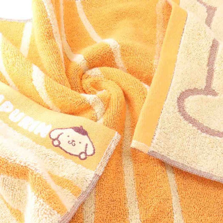 ポムポムプリン ロングタオル 無撚糸パイルジャカード | cinemacollection | 詳細画像2 