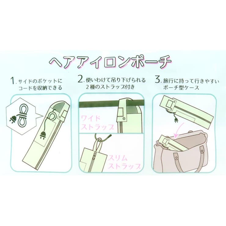 星のカービィ アイロンケース ヘアアイロンポーチ | cinemacollection | 詳細画像4 